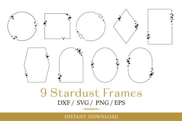 9 Stardust Frame Svg Review for Embroidery Projects