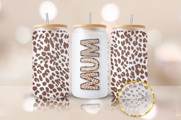 Animal Print Mum Libbey Cup Wrap UVDTF Review
