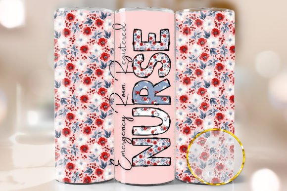 Emergency Room Nurse Tumbler Wrap Design Review
