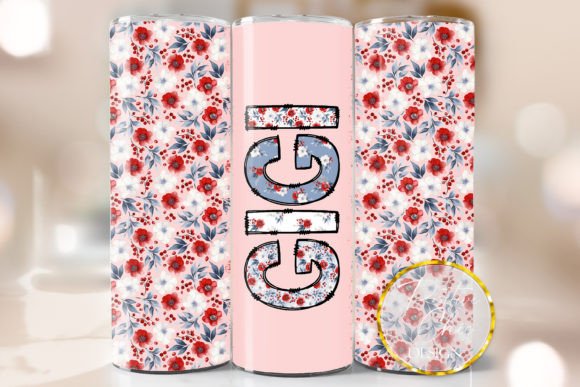 Gigi Skinny Tumbler Wrap Sublimation PNG Review