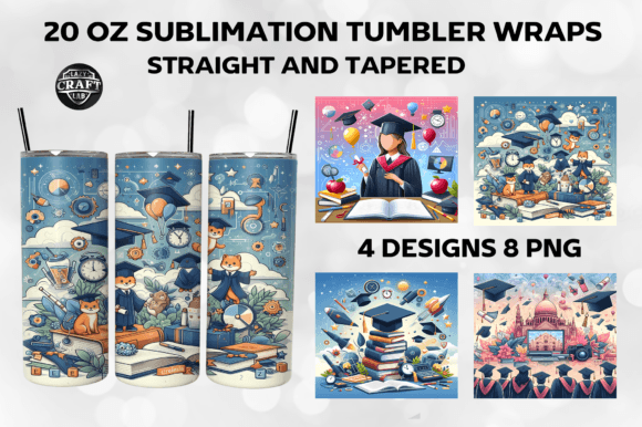 Graduation Tumbler Wrap Design Review