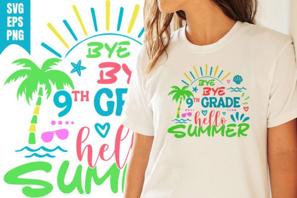 Hello Summer 9th Grade Svg