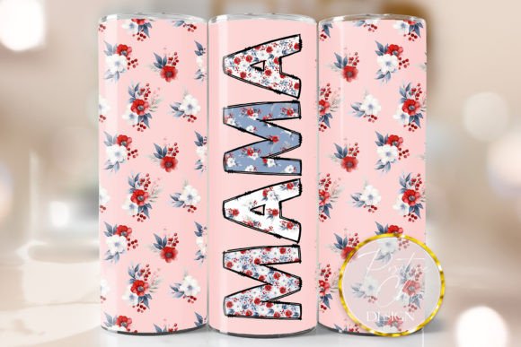 Mama Floral Tumbler Wrap PNG Sublimation Review