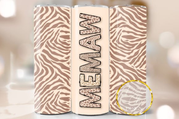 Memaw Animal Print Skinny Tumbler Wrap Review