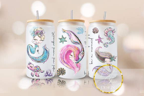 Mermaids 16 Oz Libby Glass Tumbler Wrap Review