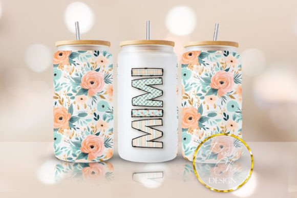 Mimi Glass Can Wrap PNG UVDTF Cup Wrap