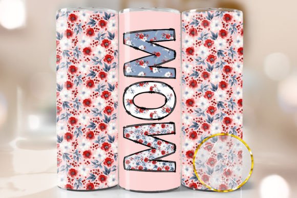 Mom Tumbler Wrap Floral Mothers Day PNG Review