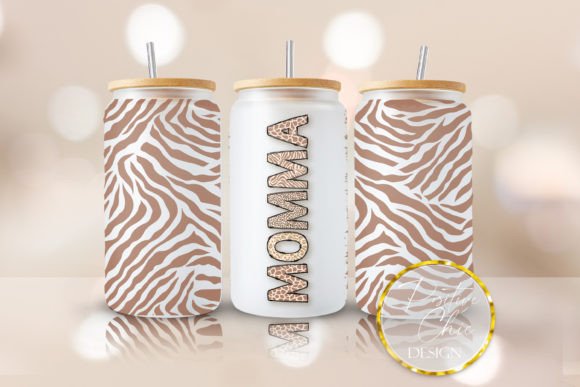 Momma 16 Oz Cup Wrap UVDTF Animal Print Review