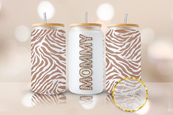 Mommy 16 Oz Cup Wrap UVDTF Animal Print Review