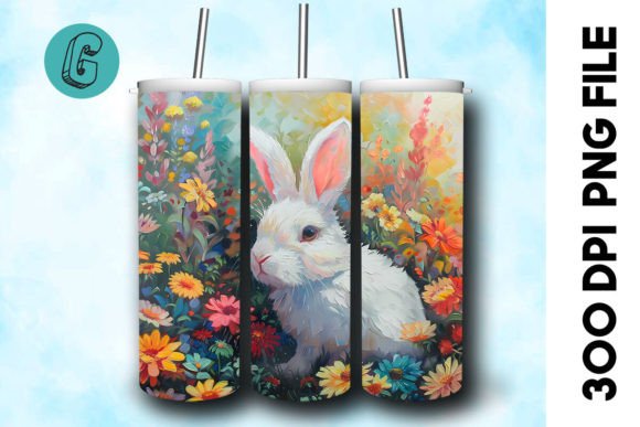 Oil Paint Easter Bunny Tumbler Wrap 29 Review