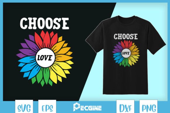 Pride Sunflower Choose Love LGBT SVG Review