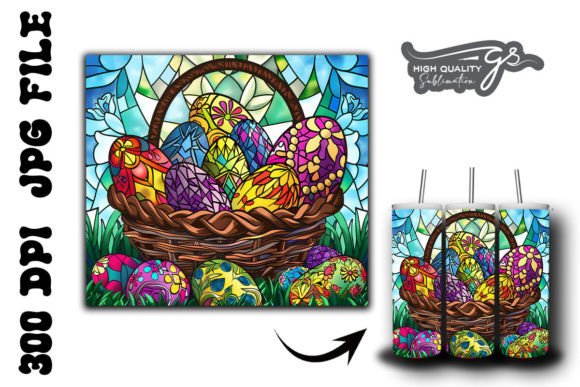 Stained Glass Easter Egg Tumbler Wrap 28 Review