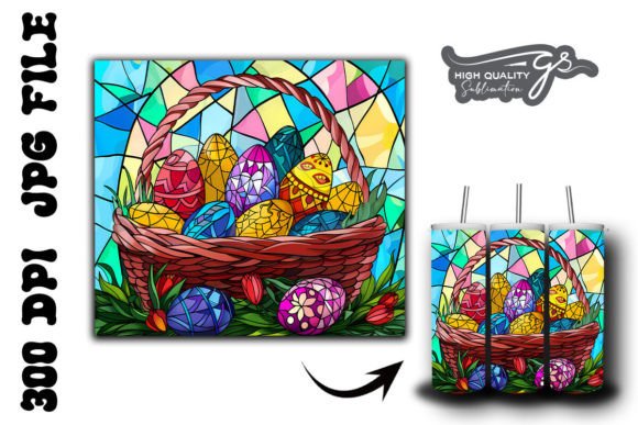 Stained Glass Easter Egg Tumbler Wrap 33 Review