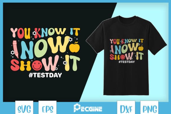 Test Day Show What You Know Teacher SVG